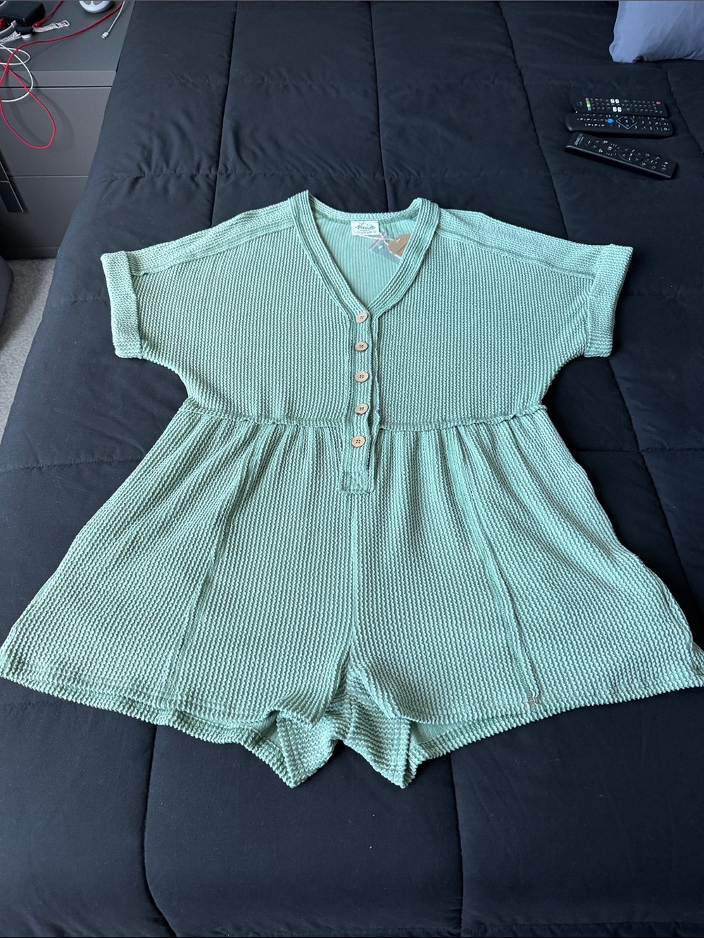 Sage Green Romper